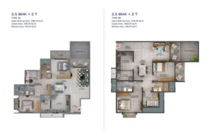 Sattva Forest Ridge Floor Plan3